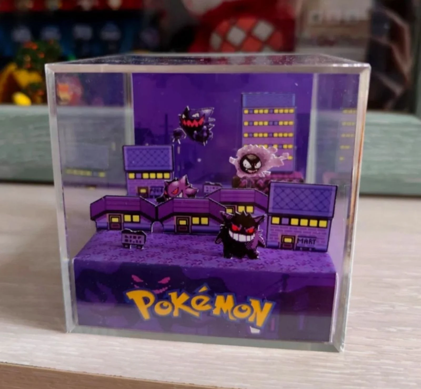 Diorama Pokémon Gengar